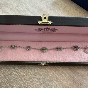 Juicy couture rhinestone bracelet